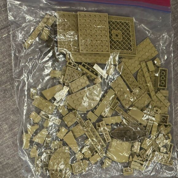 Lego light brown pieces & bricks authentic genuine more colors in closet - Picture 4 of 10